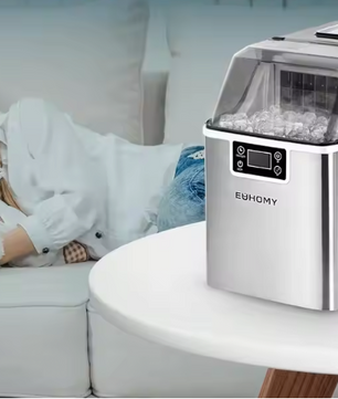 IJsblokjesmachine 24kg/24u – RVS IJs Maker met Zelfreiniging en Timer