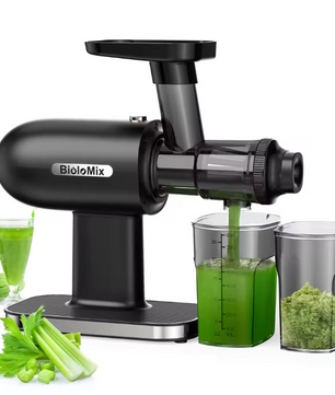 Slow Juicer – Cold Press Sapcentrifuge met Reverse Functie
