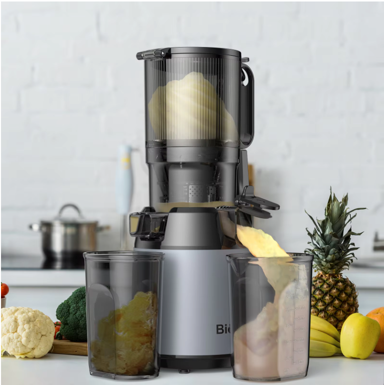 Slow Juicer – Cold Press Sapcentrifuge met 130 mm Vulopening