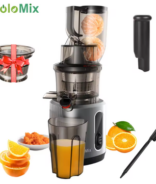 Slow Juicer – Cold Press Sapcentrifuge met 75 mm Vulopening en 200W Motor