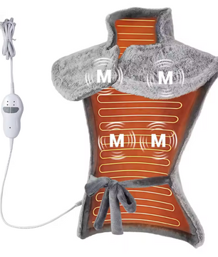 Elektrisch Warmtekussen – Nek en Schouders met Massage en Timer