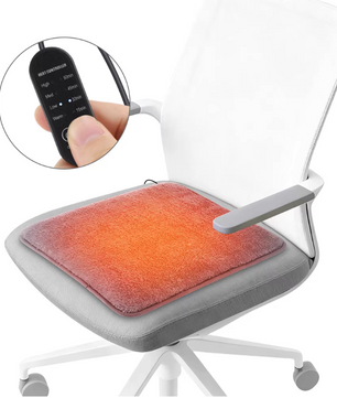 USB Verwarmd Zitkussen – Stoelverwarming met 4 Standen en Timer