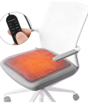 USB Verwarmd Zitkussen – Stoelverwarming met 4 Standen en Timer