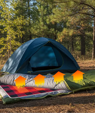 USB Verwarmd Zitkussen 45×90 cm – Opvouwbaar met 3 Standen