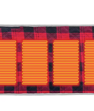 USB Verwarmd Zitkussen 45×90 cm – Opvouwbaar met 3 Standen