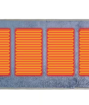 USB Verwarmd Zitkussen 45×90 cm – Opvouwbaar met 3 Standen