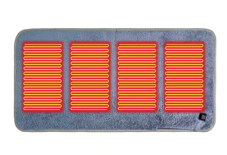 USB Verwarmd Zitkussen 45×90 cm – Opvouwbaar met 3 Standen