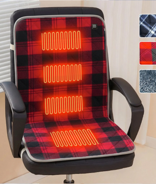 USB Verwarmd Zitkussen 45×90 cm – Opvouwbaar met 3 Standen