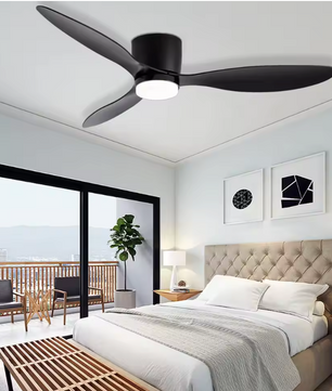 Plafondventilator met LED – Stil, 6 Snelheden en Afstandsbediening