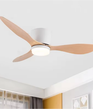 Plafondventilator met LED – Stil, 6 Snelheden en Afstandsbediening