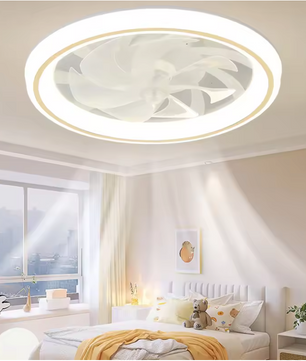 Plafondventilator met LED – Modern Design met Afstandsbediening