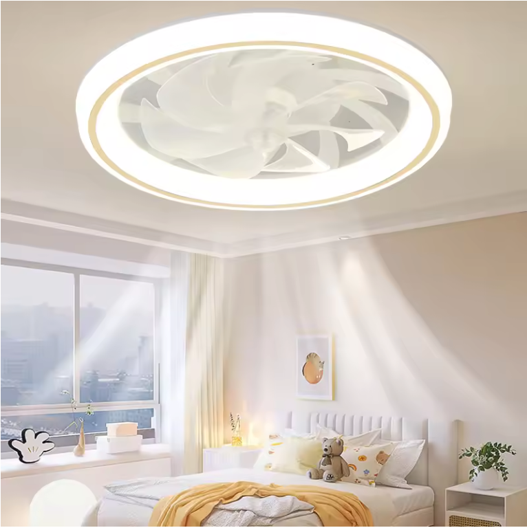 Plafondventilator met LED – Modern Design met Afstandsbediening
