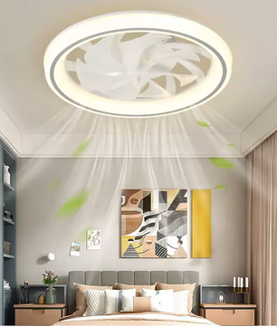 Plafondventilator met LED – Modern Design met Afstandsbediening