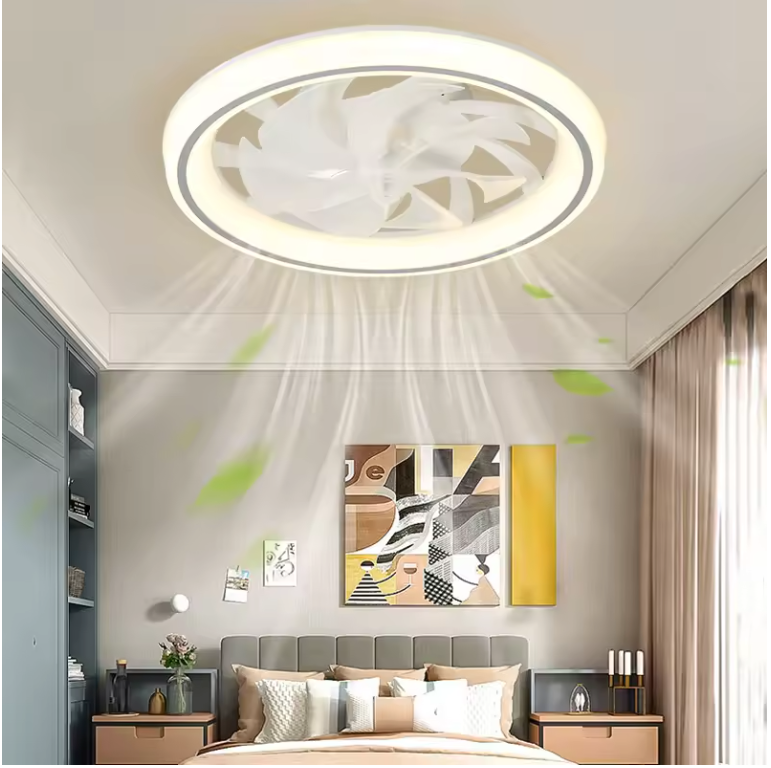 Plafondventilator met LED – Modern Design met Afstandsbediening
