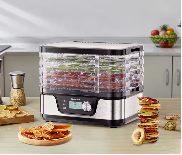 Voedseldroger 5 Lagen – Dehydrator met Timer en Temperatuurregeling