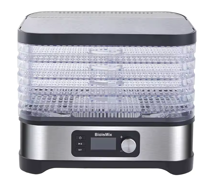 Voedseldroger 5 Lagen – Dehydrator met Timer en Temperatuurregeling