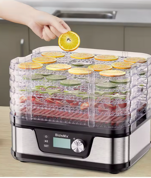 Voedseldroger 5 Lagen – Dehydrator met Timer en Temperatuurregeling