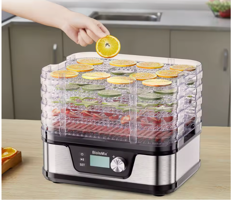 Voedseldroger 5 Lagen – Dehydrator met Timer en Temperatuurregeling