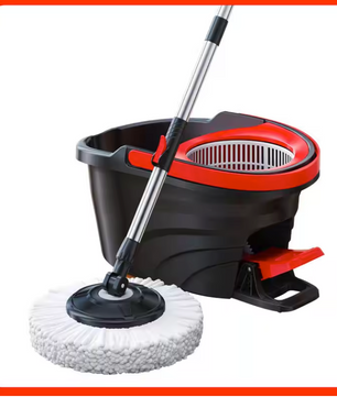 Dweilset met Emmer – Roterende Mop met Twist Systeem