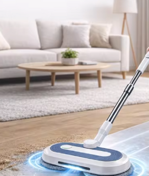 Draadloze Elektrische Dweil – Spray Mop met LED en Accu