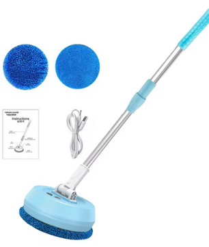 Draadloze Elektrische Spin Mop – 2-in-1 Nat en Droog Reiniging