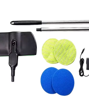 Draadloze Elektrische Spin Mop – 360° Roterende Dweil met Verstelbare Steel