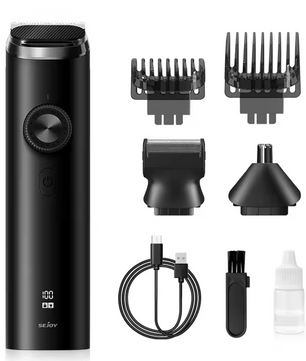 Multifunctionele Tondeuse Set – Draadloze Haar- en Neustrimmer