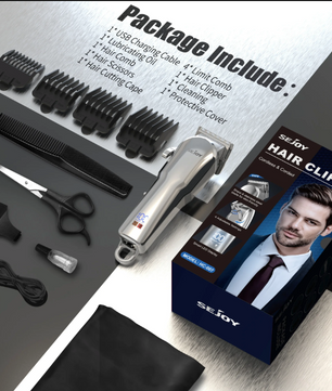 Multifunctionele Tondeuse Set – Draadloze Haar- en Neustrimmer