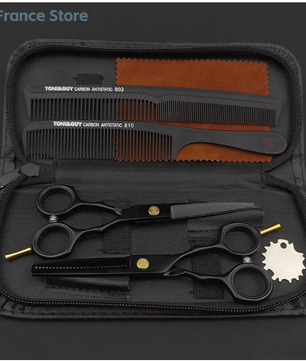 Professionele Kappersschaar Set – Knip- en Effileerschaar 16 cm