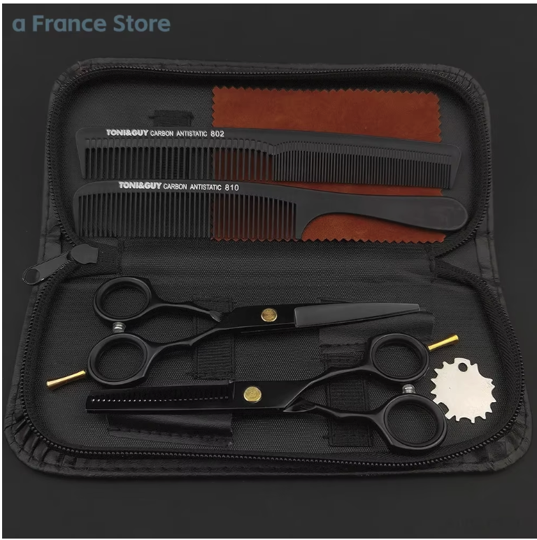 Professionele Kappersschaar Set – Knip- en Effileerschaar 16 cm
