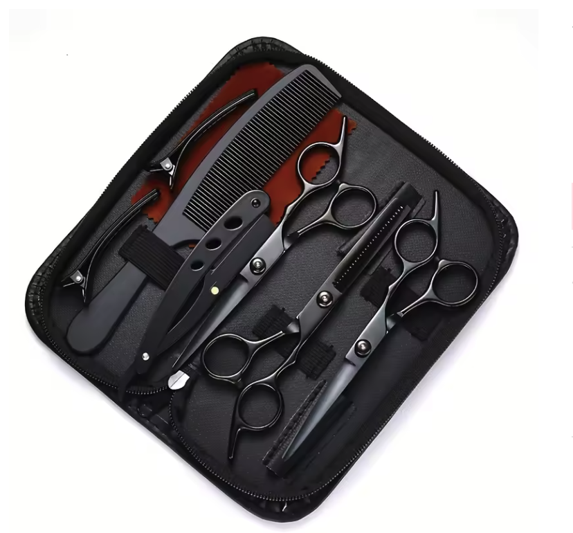 Professionele Kappersschaar Set – Knip- en Effileerschaar 16 cm