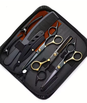 Professionele Kappersschaar Set – Knip- en Effileerschaar 16 cm