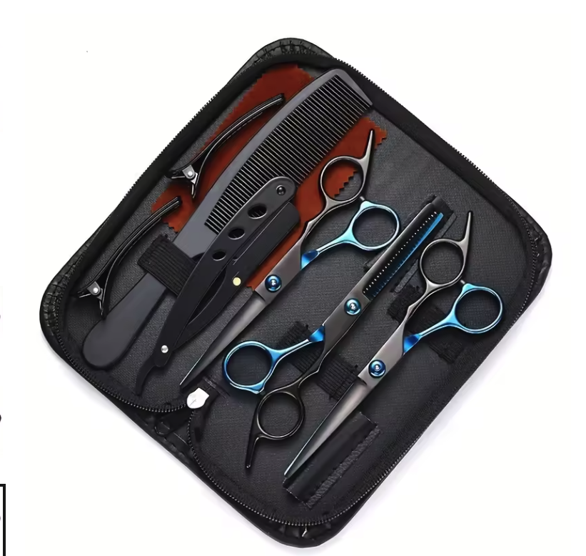 Professionele Kappersschaar Set – Knip- en Effileerschaar 16 cm