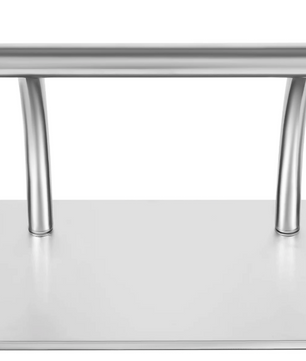 Kappers Voetsteun – RVS Barber Chair Voetpedaal 29,5 cm