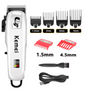 Professionele Tondeuse – Draadloze Haartrimmer met LCD Display