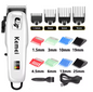 Professionele Tondeuse – Draadloze Haartrimmer met LCD Display