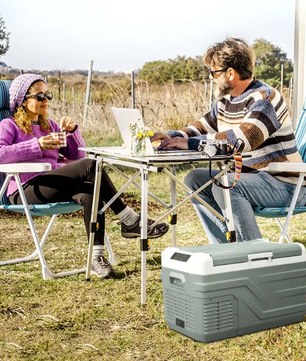 Draagbare Autokoelkast – Compressor Koelbox 12/24V en 230V