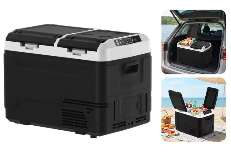 Draagbare Autokoelkast – Compressor Koelbox met Vriesfunctie