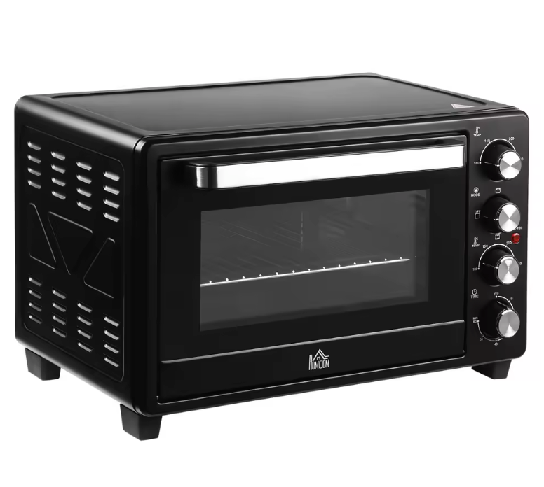 Mini Oven 32L – Elektrische Oven met 3 Warmtestanden en Timer