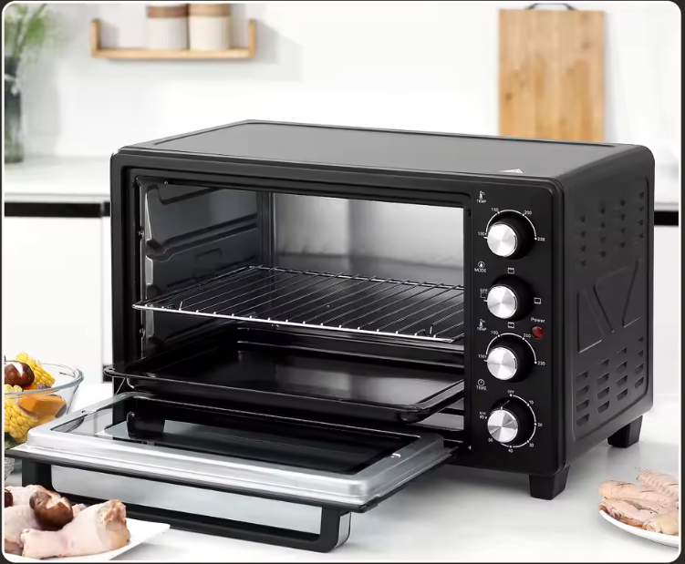Mini Oven 32L – Elektrische Oven met 3 Warmtestanden en Timer