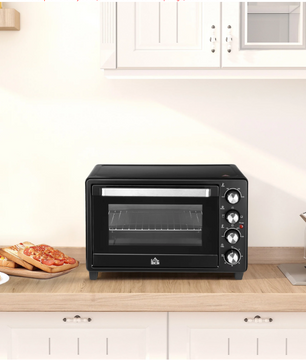 Mini Oven 32L – Elektrische Oven met 3 Warmtestanden en Timer