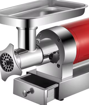 Professionele Vleesmolen 1100W – RVS Gehaktmolen met Worstvuller