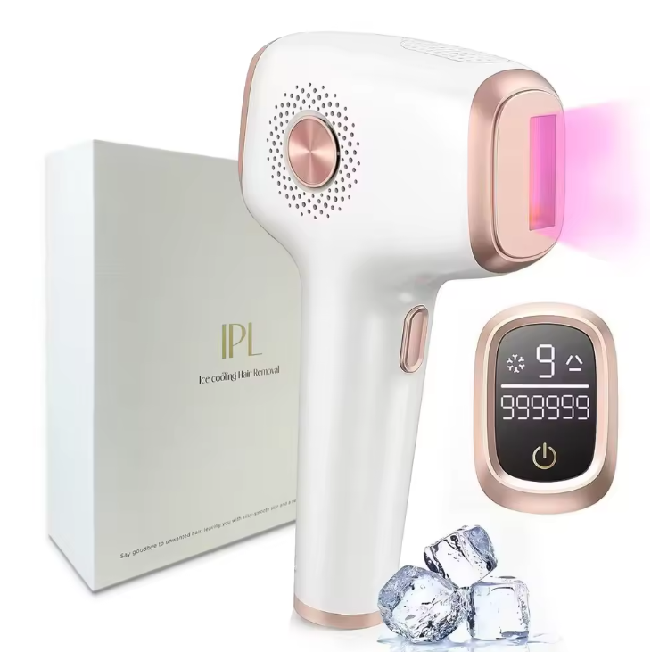 IPL Laser Ontharingsapparaat – Permanente Haarverwijdering met Koelfunctie