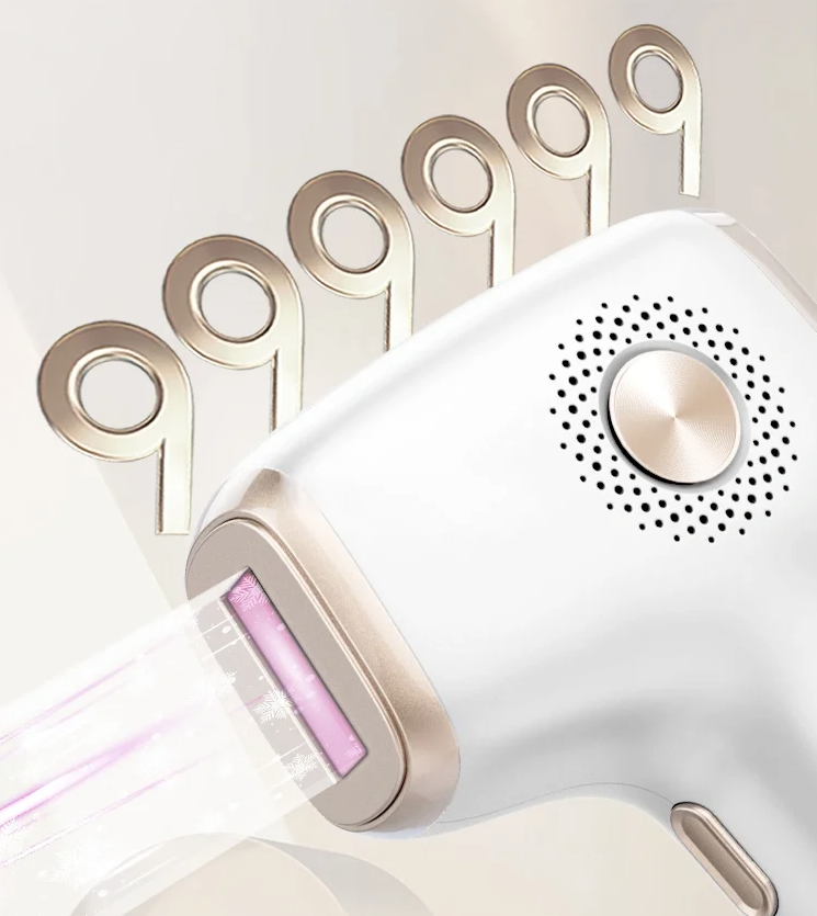 IPL Laser Ontharingsapparaat – Permanente Haarverwijdering met Koelfunctie