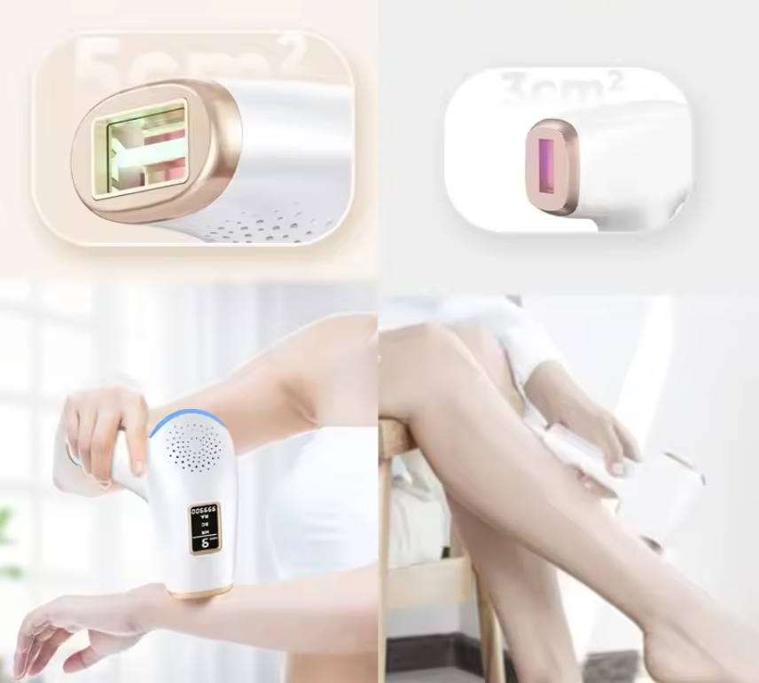 IPL Ontharingsapparaat – 3-in-1 Laser Epilator met 9 Standen