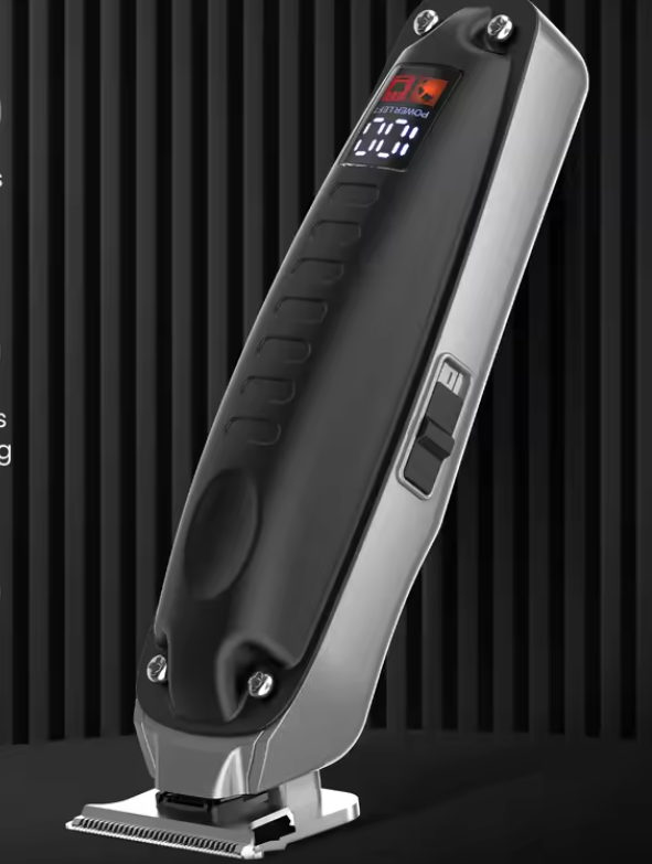 Professionele Tondeuse Set – Draadloze Hair Clipper met LED Display