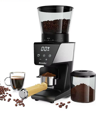 Elektrische Koffiemolen – Burr Grinder met 30 Maalstanden en LCD