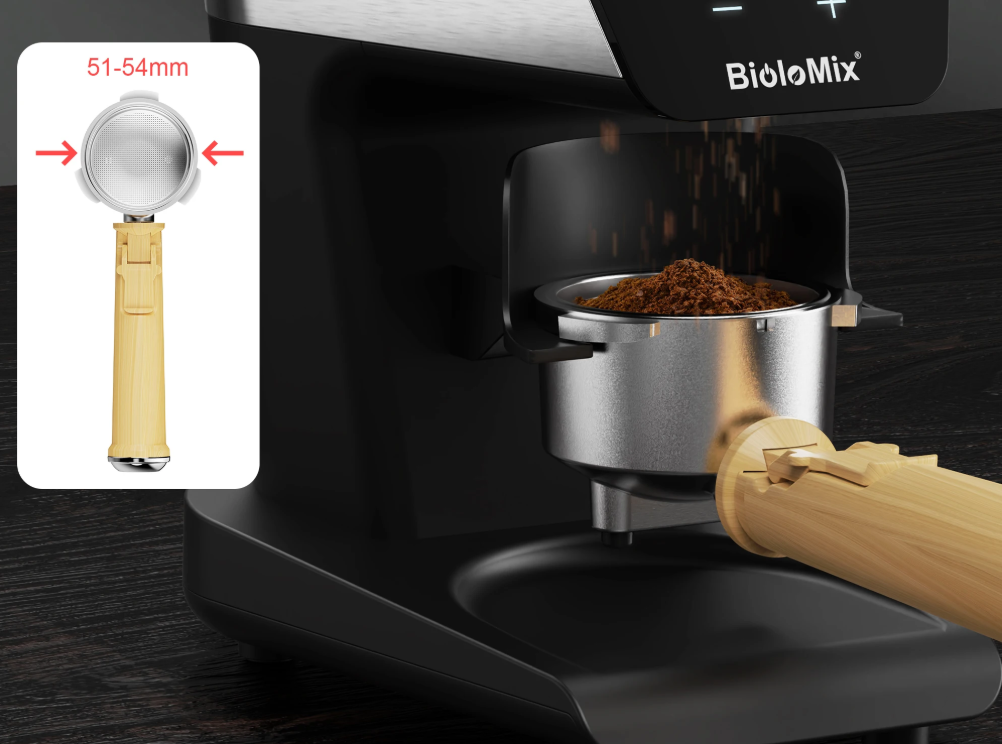 Elektrische Koffiemolen – Burr Grinder met 30 Maalstanden en LCD