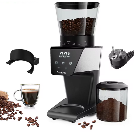 Elektrische Koffiemolen met Burr – 30 Standen en LCD Display