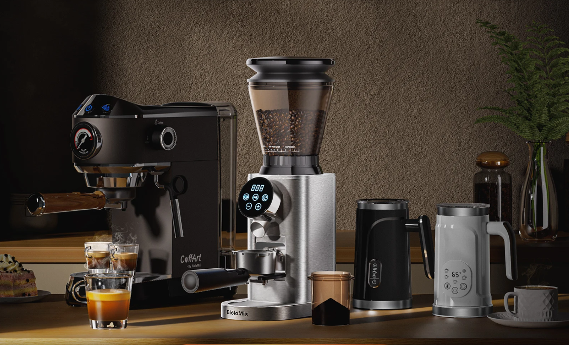 Elektrische Koffiemolen met Burr – 30 Standen en LCD Display